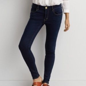American eagle super stretch dark jeggings
